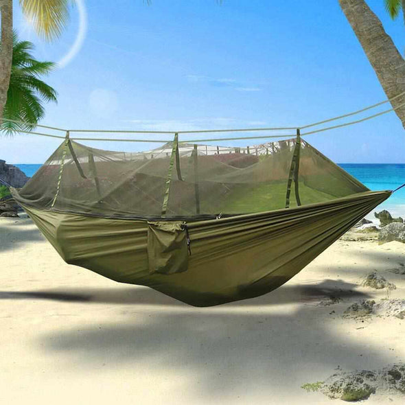 Double Person Mosquito Proof Camping Hammock