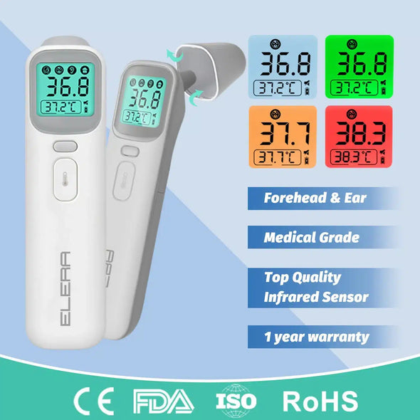 ELERA™ Forehead and Ear Baby Thermometer