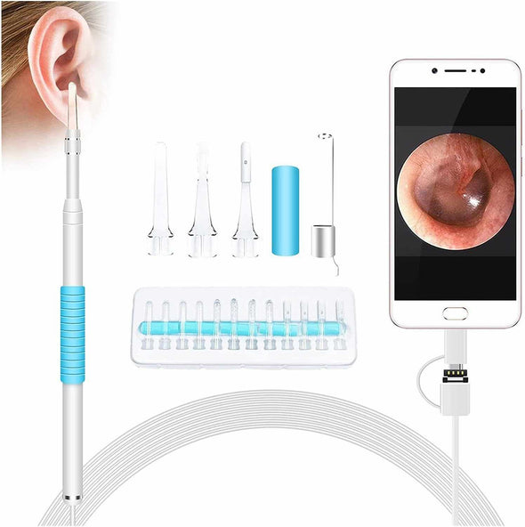 Ear Wax Removal Camera Ear Endoscope Spoon Pick Cleaning Tool Kit