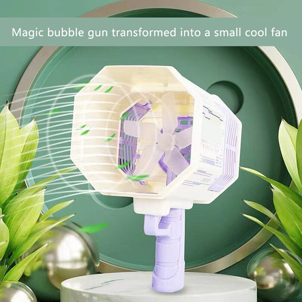 Electric Bubble Gun Machine For Kids