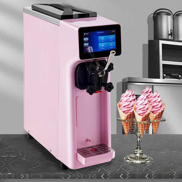 Electric Commercial Soft Serve Ice Cream Maker Machine-Aroflit