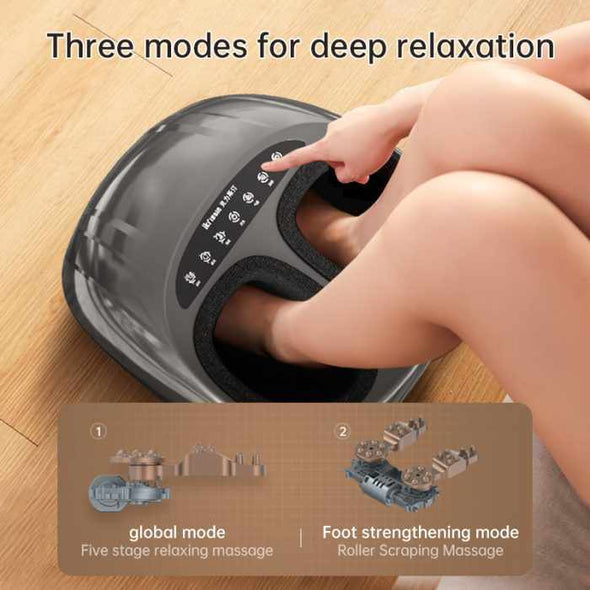 Electric Foot Massager Heating Therapy Massage Machine