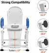 Electric Handicap Elevated Raised Toilet Seat With Handles-Aroflit