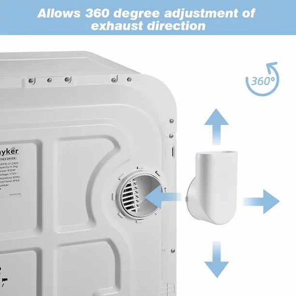 Electric Portable Laundry Clothes Dryer Machine-Aroflit