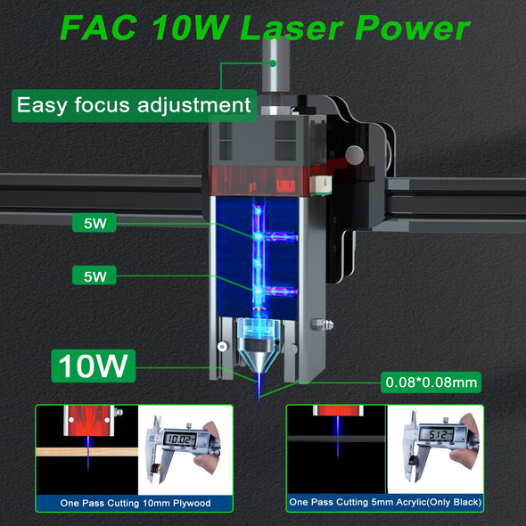 Engravio™ Wireless Laser Engraver Cutter Wood Cutting Engraving Machine Router