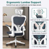 Ergonomic Office Computer Desk Chair With Back & Lumbar Support-Aroflit