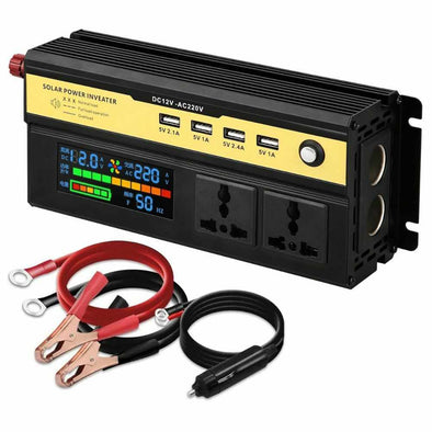 EvoPower™ 6000W Car Power Inverter Converter DC 12V to AC 240V