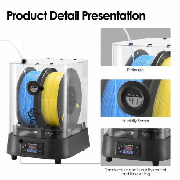 Filament Dryer Compatible With 3D Printer