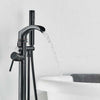 Freestanding Floor Mount Bathtub Filler Faucet-Aroflit