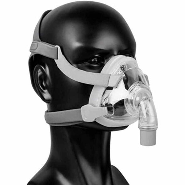 Full Face CPAP Mask with Free Adjustable Headgear