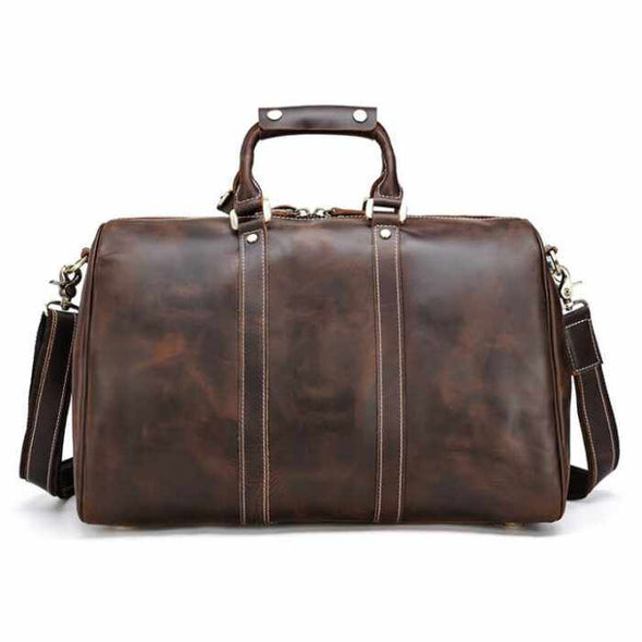 Full Grain Leather Luxury Carry On Bag For men