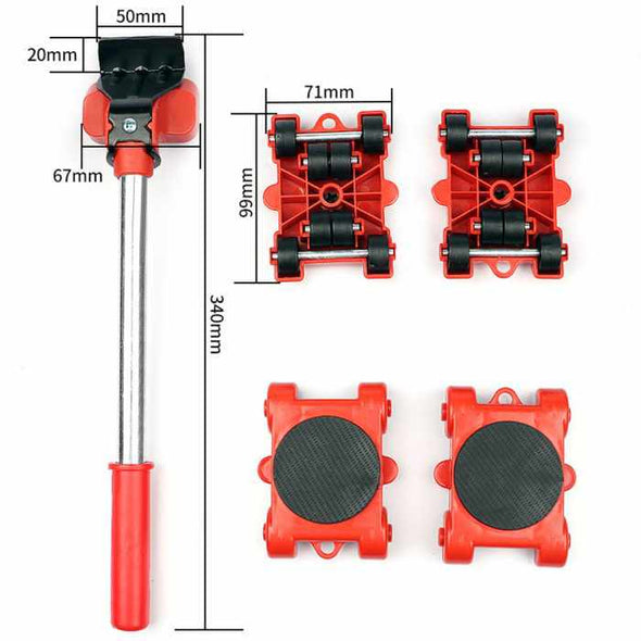 Furniture Lifter Tool Roller set