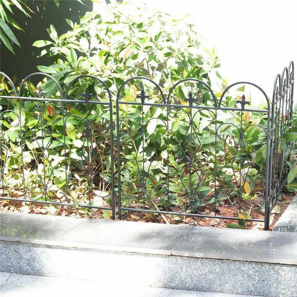 Garden Border Decorative Metal Fence Panels-Aroflit