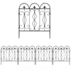 Garden Border Decorative Metal Fence Panels-Aroflit