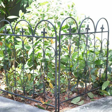 Garden Border Decorative Metal Fence Panels-Aroflit