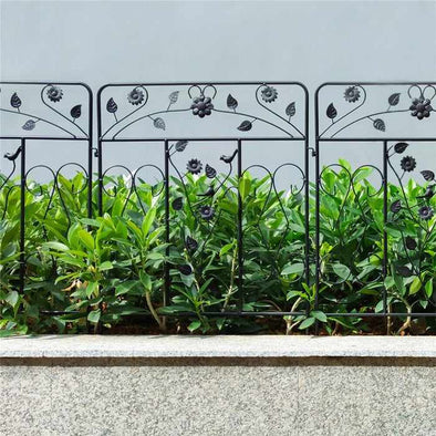 Garden Border Decorative Metal Fence Panels-Aroflit