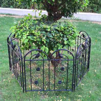 Garden Border Decorative Metal Fence Panels-Aroflit