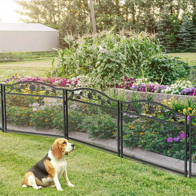 Garden Border Decorative Metal Fence Panels-Aroflit