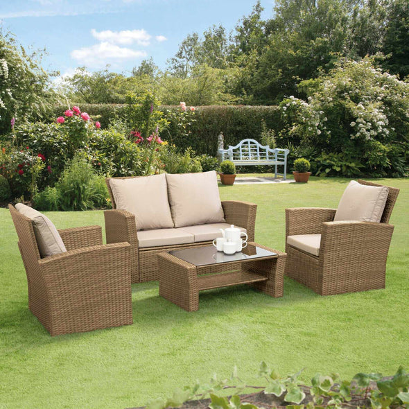 Garden Furniture 4 Piece Patio Set