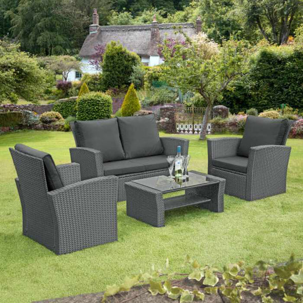 Garden Furniture 4 Piece Patio Set