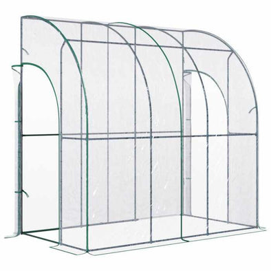 Greenhouse with Roll Up Doors