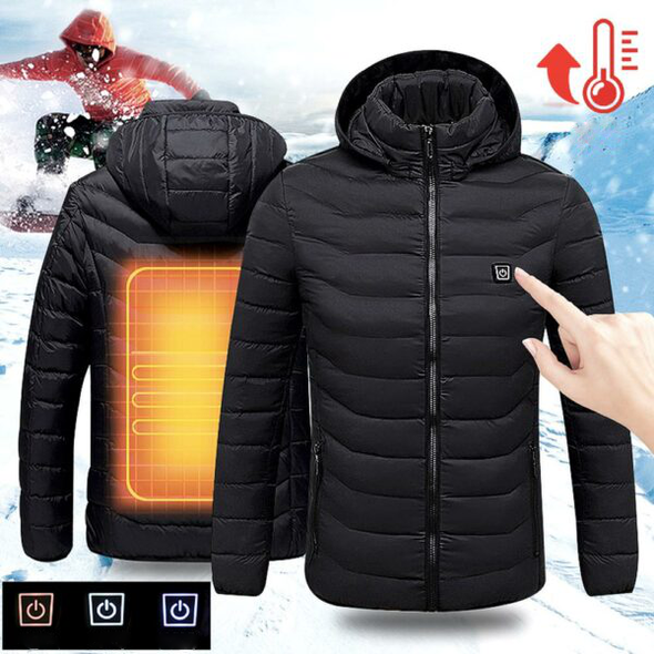 Rechargeable Electric Heated Jacket Vest for Men and Women, Stay Warm