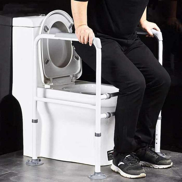 Handicap ﻿Toilet Safety Assist Grab Rails Bars Frame-Aroflit