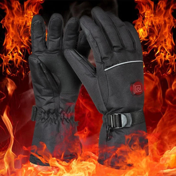 Electric Heated Winter Gloves, Waterproof, Rechargeable, and Cozy