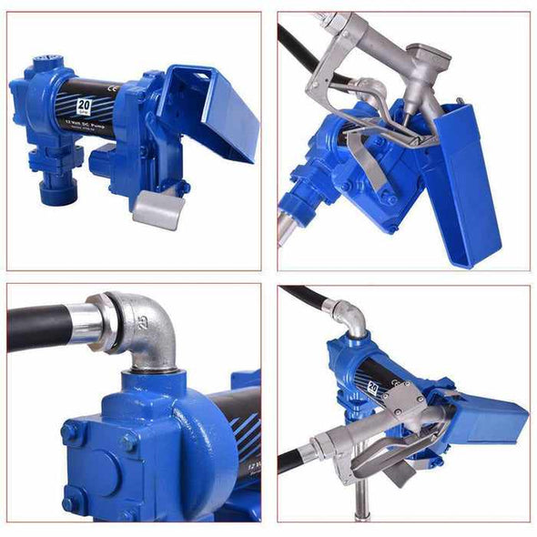 Heavy Duty 12v Gasoline Fuel Diesel Oil Transfer Pump-Aroflit