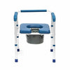 Heavy Duty Adults Portable Bedside Toilet Commode Potty Chair-Aroflit