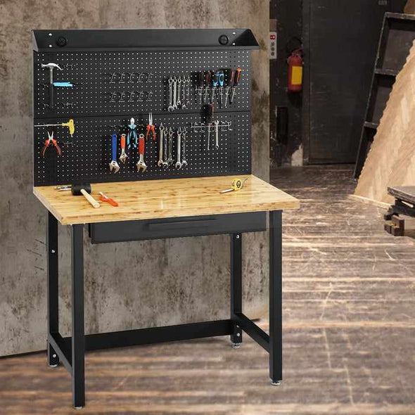 Heavy Duty Garage Wood Working Table Bench-Aroflit