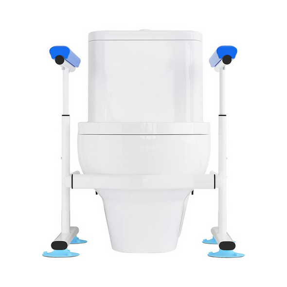 Heavy Duty Handicap Toilet Safety Grab Bar Assist Frame Rails-Aroflit