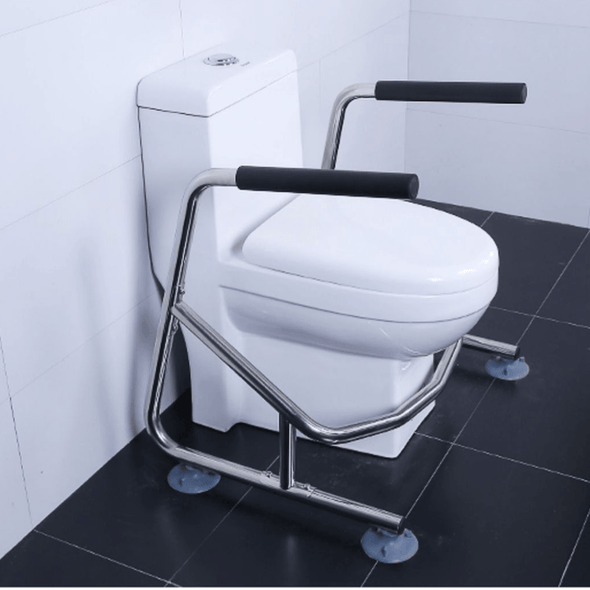 Heavy Duty Handicap Toilet Safety Grab Bar Assist Frame Rails-Aroflit