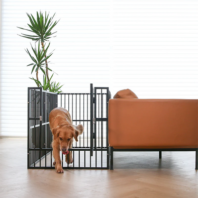 Heavy Duty Indoor Puppy Exercise Playpen-Aroflit