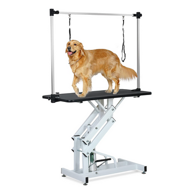 Heavy Duty Large Dogs Hydraulic Grooming Table-Aroflit