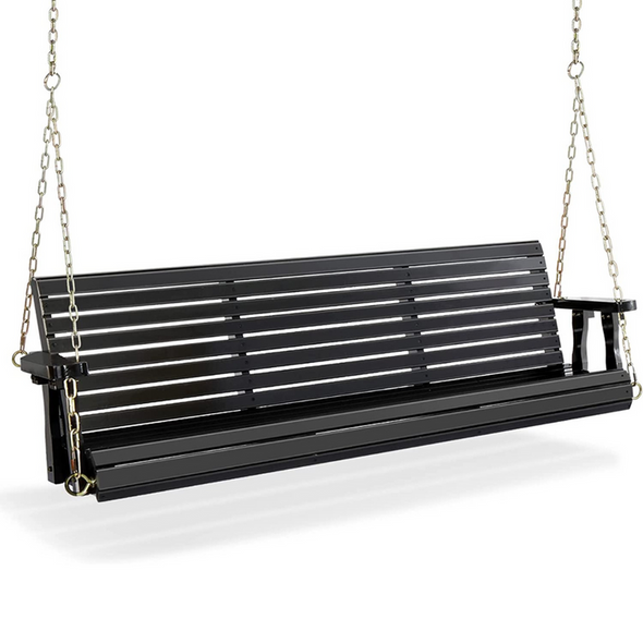 Heavy Duty Outdoor Front Porch Bench Swing-Aroflit