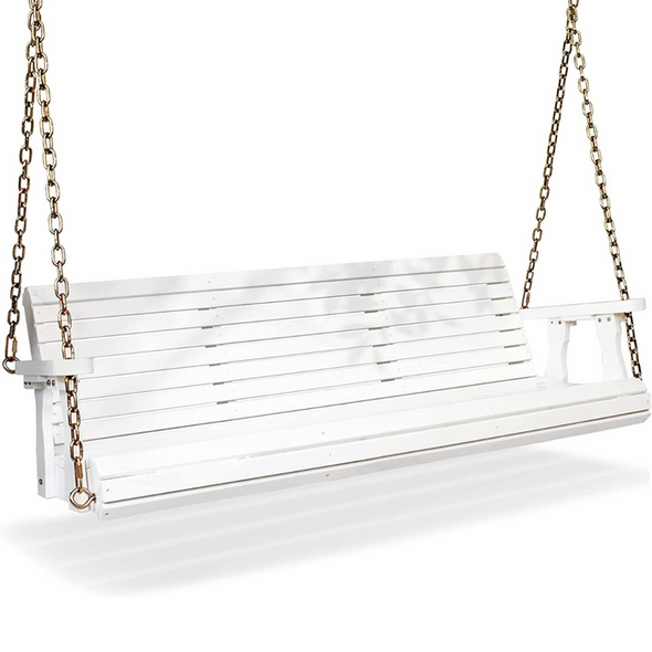 Heavy Duty Outdoor Front Porch Bench Swing-Aroflit