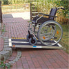 Heavy Duty Portable Temporary Home Wheelchair Stair Ramp-Aroflit