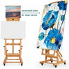 Heavy Duty Wooden Art Canvas Painting Easel Stand-Aroflit