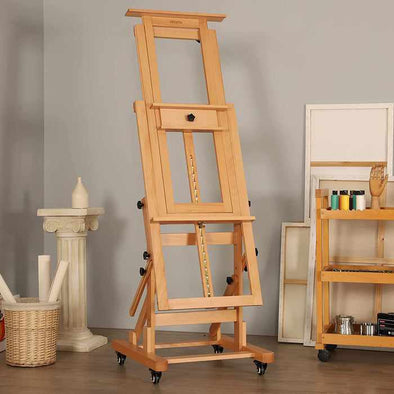 Heavy Duty Wooden Art Canvas Painting Easel Stand-Aroflit