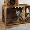 Hidden Cat Litter Box Enclosure Furniture Cabinet-Aroflit
