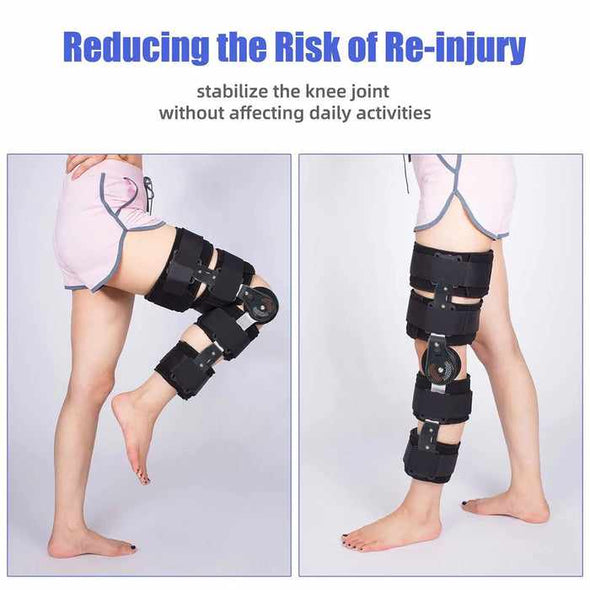 Hinged Knee Support Brace For Pain & Meniscus Tear-Aroflit