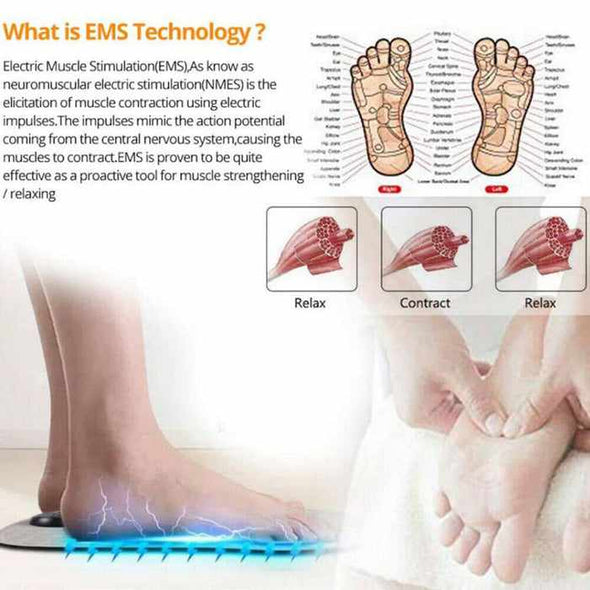Home EMS Foot Leg Massager For Circulation-Aroflit