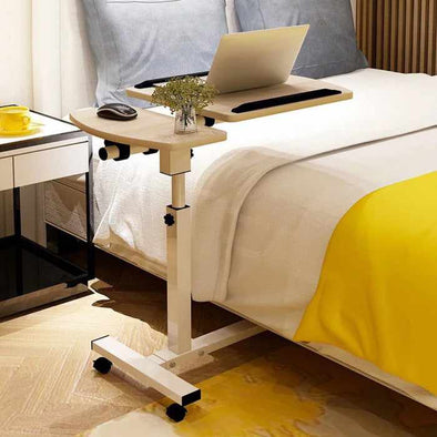 Hospital Overbed Desk Tables﻿ With Wheels-Aroflit