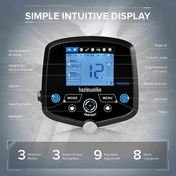 Hzlwolk – Professional Metal Detector