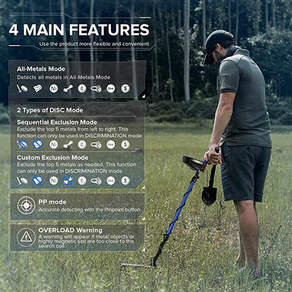 Hzlwolk – Professional Metal Detector