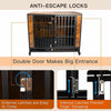 Indestructible Heavy Duty Dog Escape Proof Kennel Crate-Aroflit