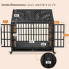 Indestructible Heavy Duty Dog Escape Proof Kennel Crate-Aroflit