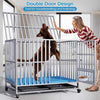 Indestructible Heavy Duty Dog Escape Proof Kennel Crate-Aroflit