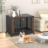 Indestructible Heavy Duty Dog Escape Proof Kennel Crate-Aroflit